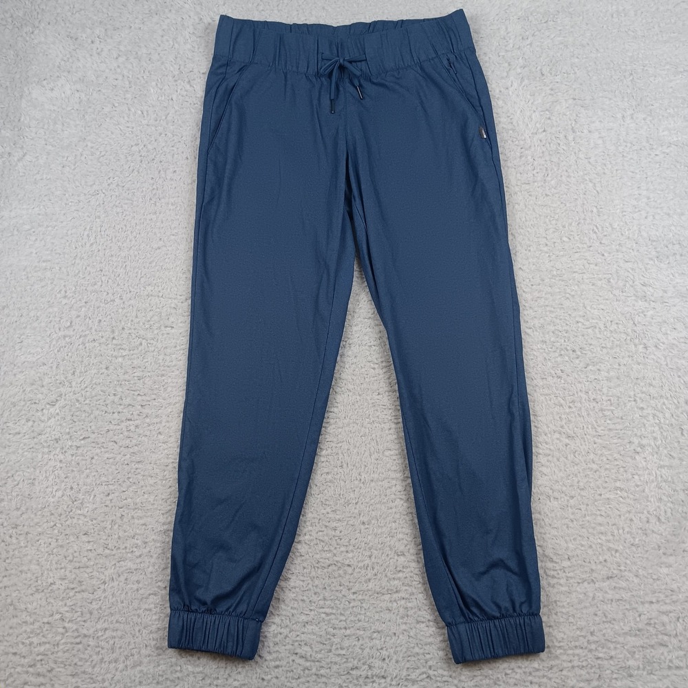 The North Face Jogger Aphrodite 2.0 Womens M Blue Stretch Herringbone Hiking